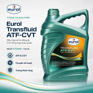 DẦU HỘP SỐ ATF-CVT CỦA EUROL CAN 5L (HÀ LAN)