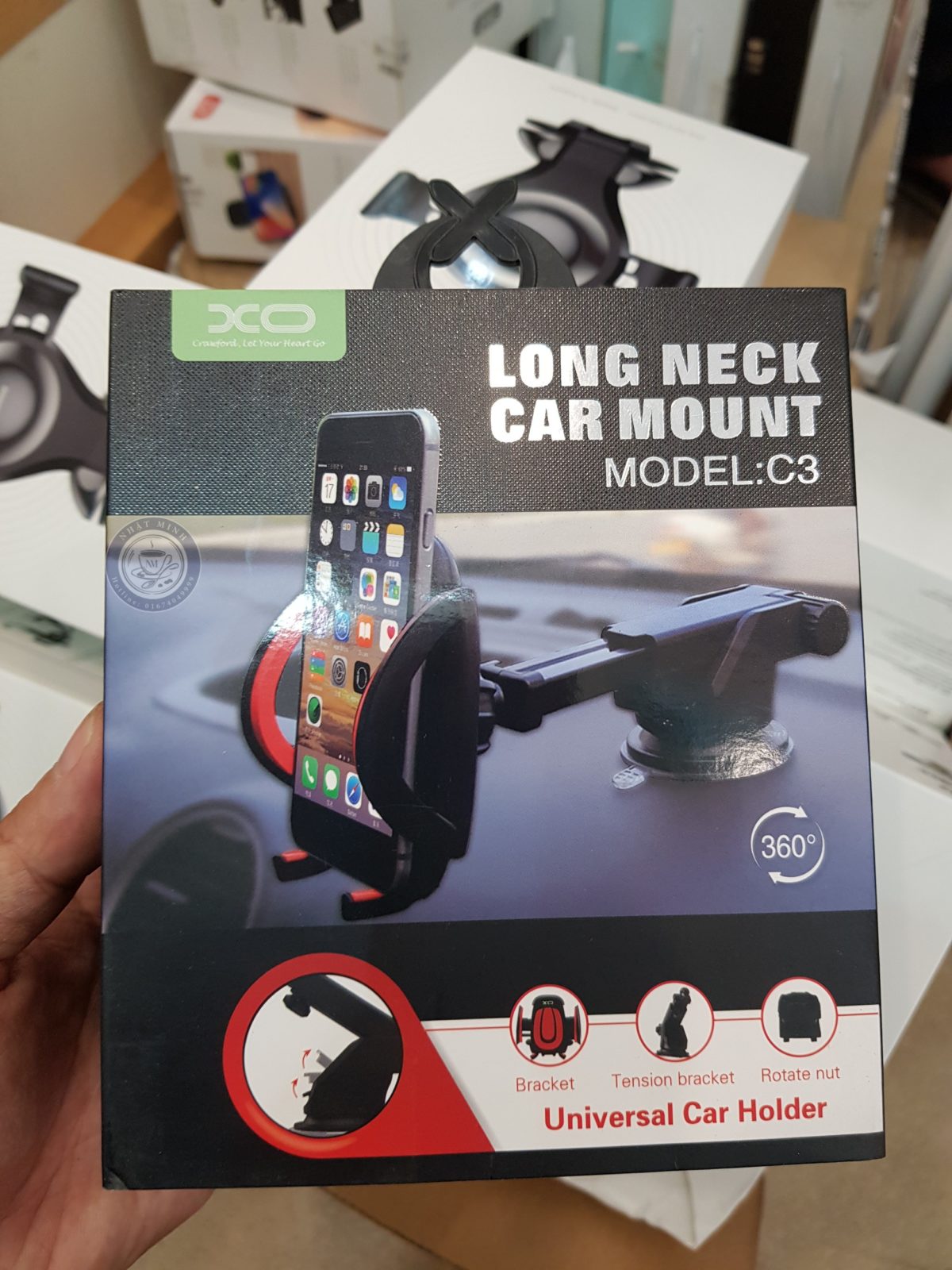 GIÁ ĐỠ ĐIỆN THOẠI LONG NECK (XO)