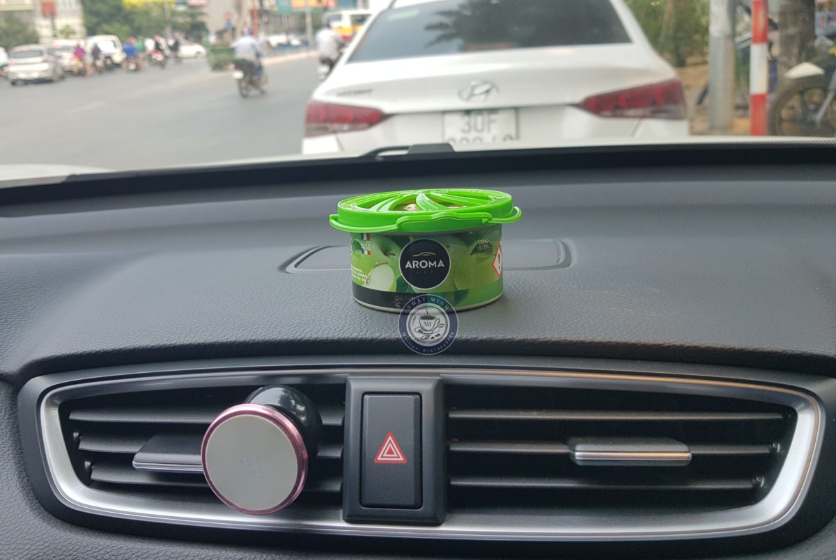 SÁP THƠM HƯƠNG TÁO HỮU CƠ AROMA CAR ORGANIC (PHÁP)