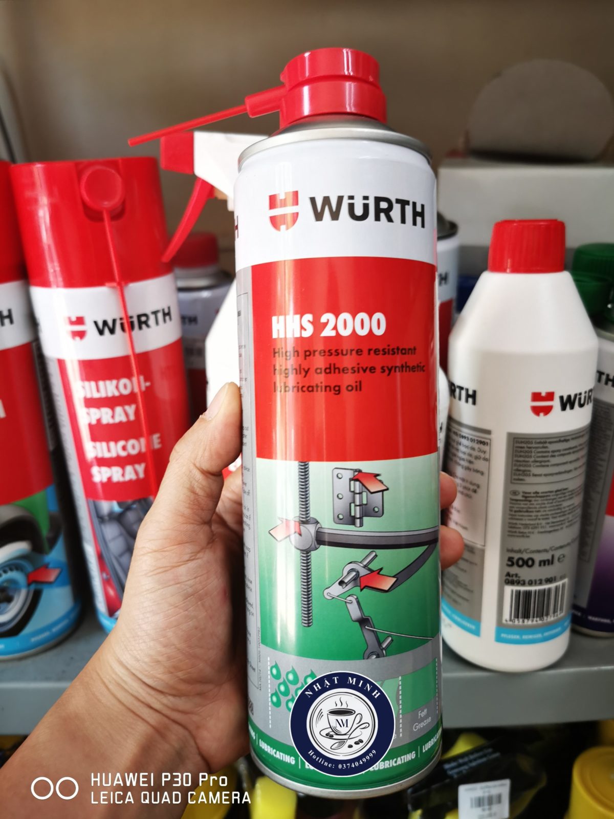 MỠ BÒ NƯỚC WURTH HHS 2000