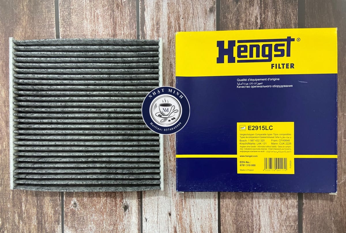 LỌC ĐIỀU HÒA THAN HOẠT TÍNH HENGST MÃ E2915LC