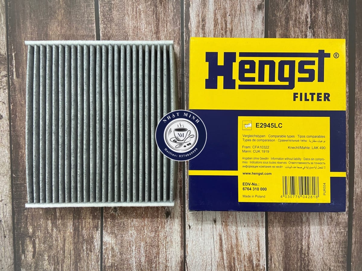 LỌC ĐIỀU HÒA THAN HOẠT TÍNH HENGST MÃ E2945LC