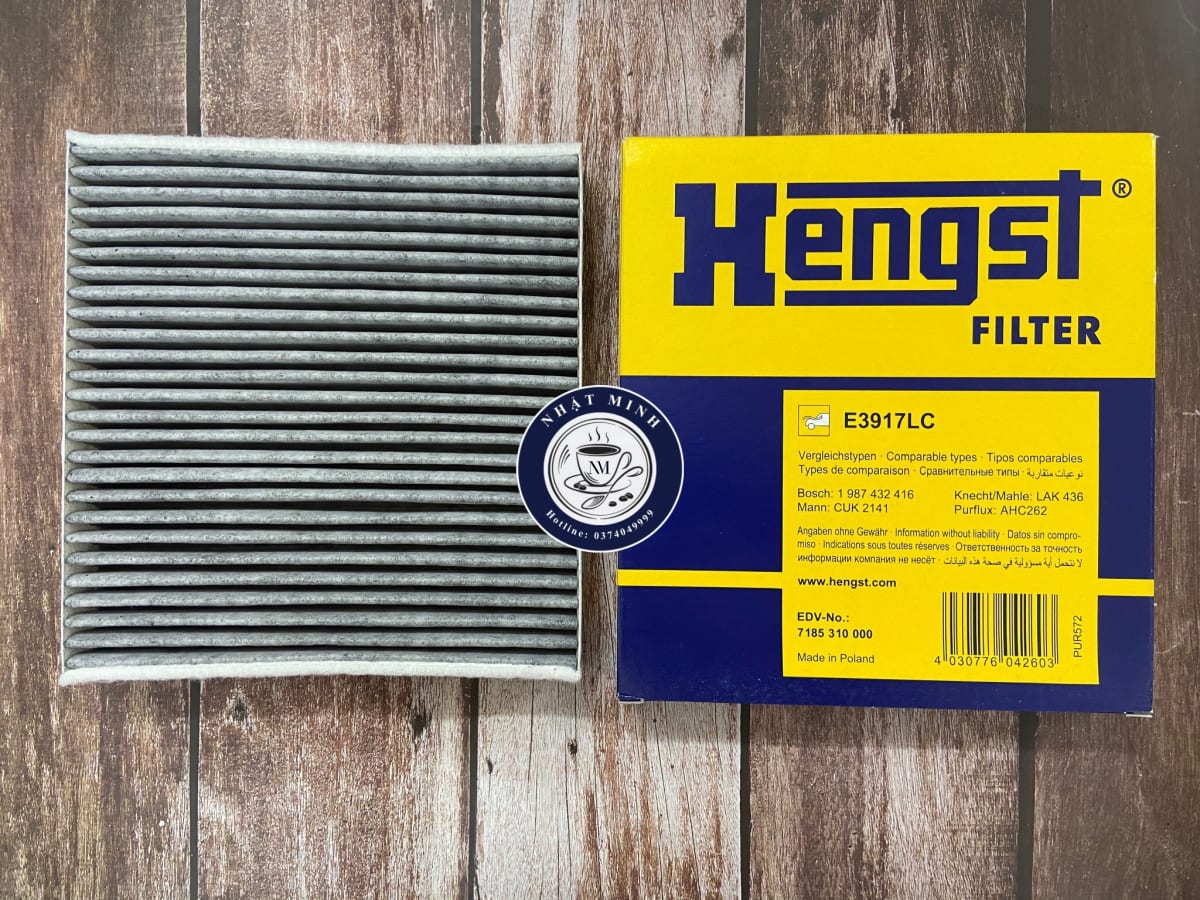 LỌC ĐIỀU HÒA THAN HOẠT TÍNH HENGST MÃ E3917LC