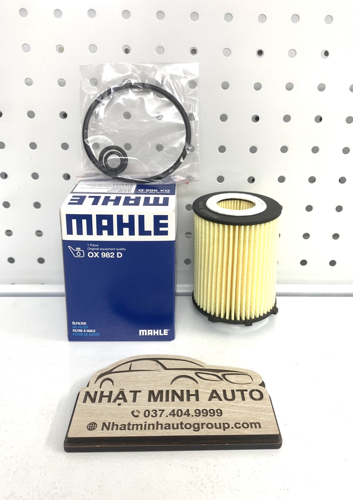 LỌC NHỚT MAHLE OX 982D CHO XE MERCEDES BENZ C300, E300, CLA250, GLC300