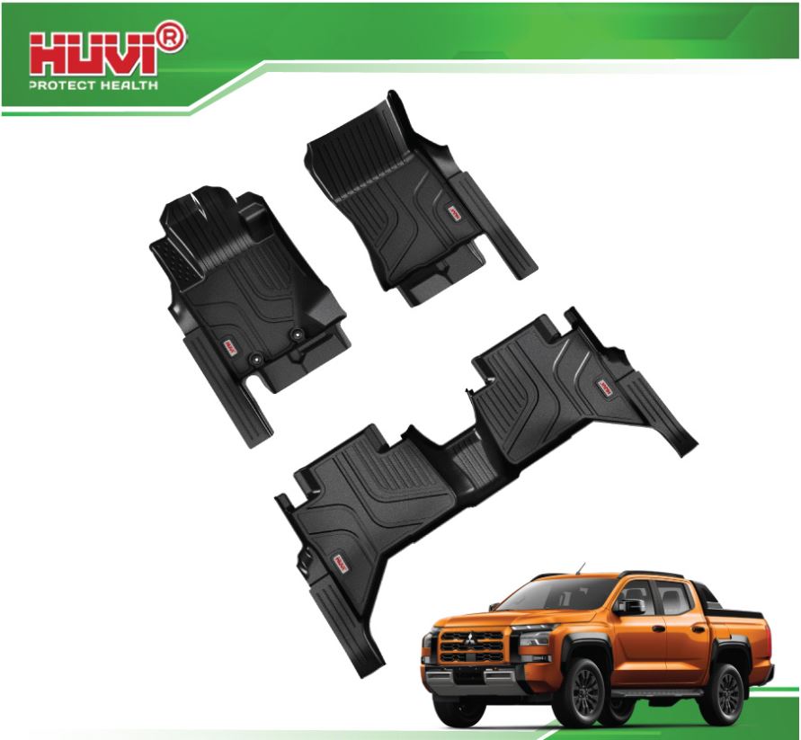 THẢM SÀN HUVI TPE 3D CHO MITSUBISHI TRITON 2024