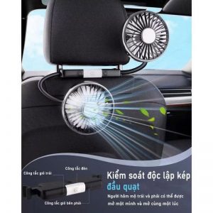 QUẠT GẮN CỔ GHẾ XE HƠI F310