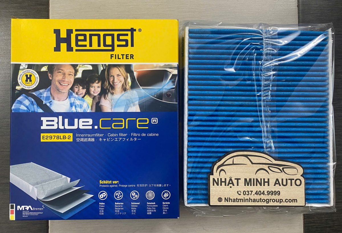 LỌC GIÓ ĐIỀU HÒA SINH HỌC HENGST E2978LB-2 CHO VINFAST LUX A