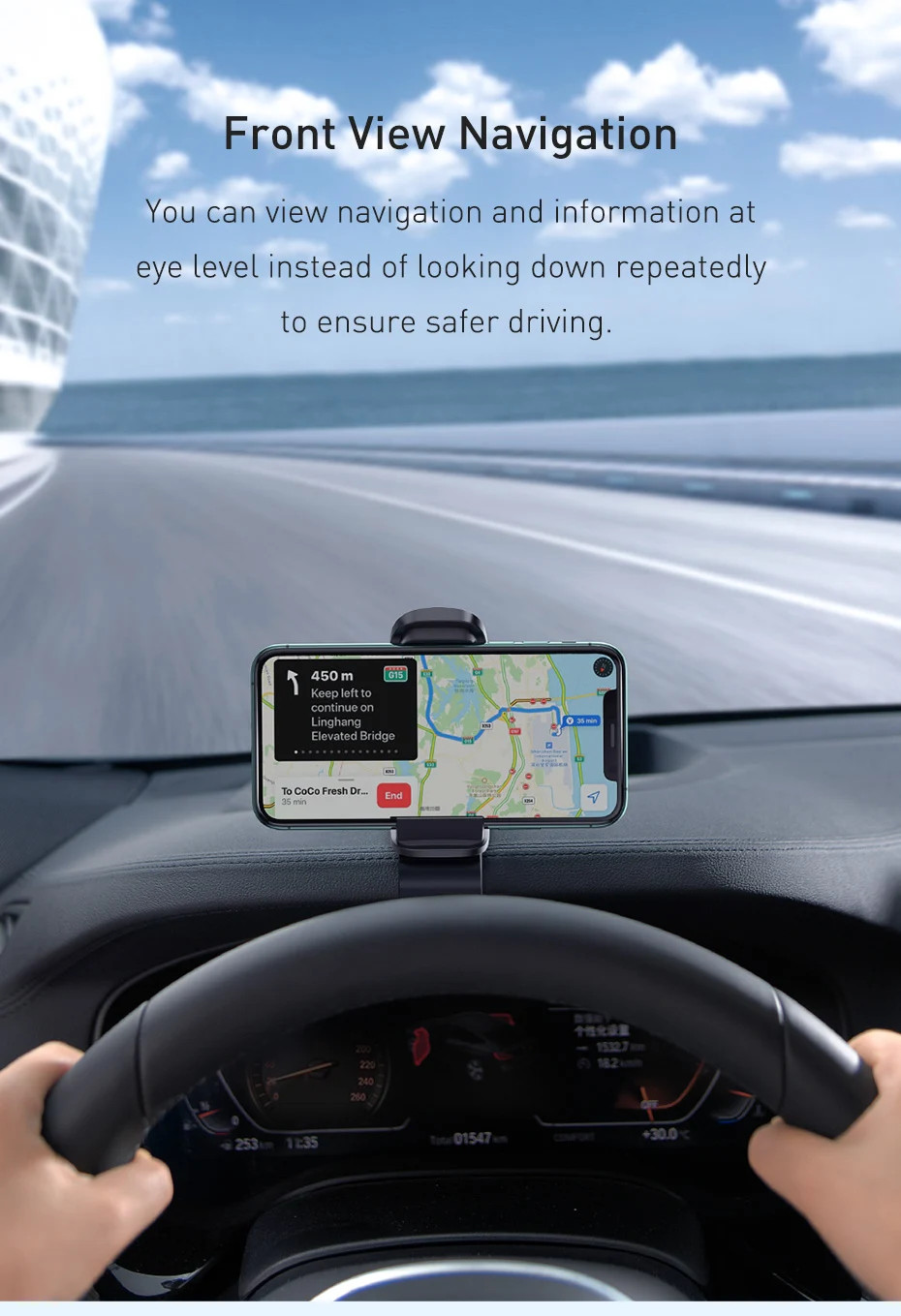 GIÁ ĐỠ BASEUS MOUTH CAR MOUNT